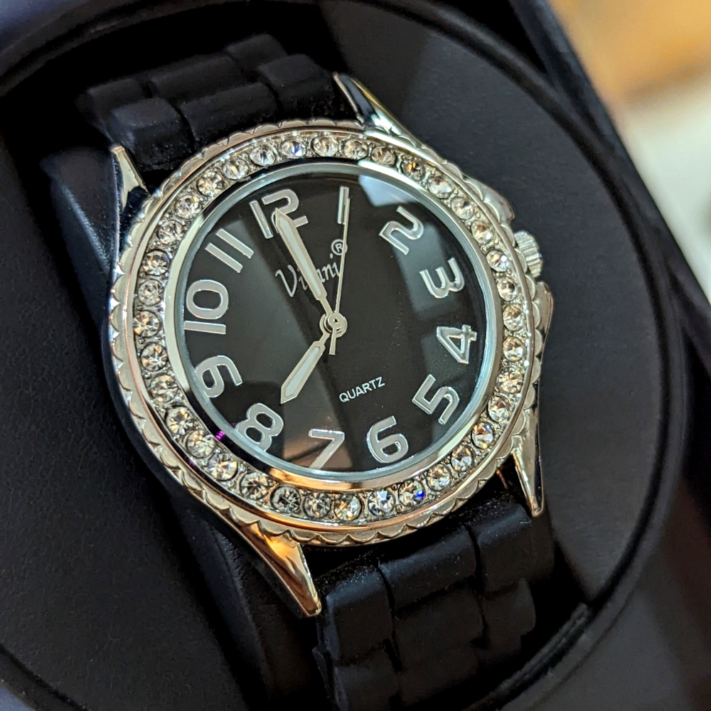 Women's Vivani Wrist Watch with Diamond Accents